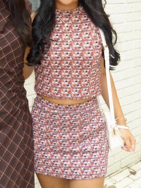 Matching tweed Zara set